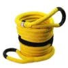 extreme 4x4 towing heavy duty kinetic recovery rope yellow Heavy duty yellow kinetic recovery rope for extreme 4x4 towing
