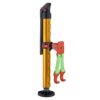 gold hydraulic jack budget version with hook kit Gold hydraulic jack equipped with double hook strap kit for vehicle lifting