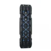 Single black heavy duty traction board with upgraded pattern for maximum traction