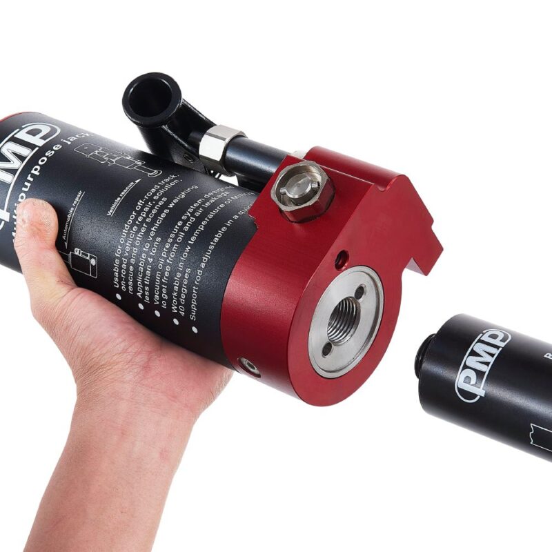 jack_modular_interface_threaded Threaded connection point of PMP multipurpose jack with detachable extension rod