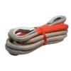 Standard 4WD Recovery Strap in beige, heavy-duty towing rope with red-protected loops