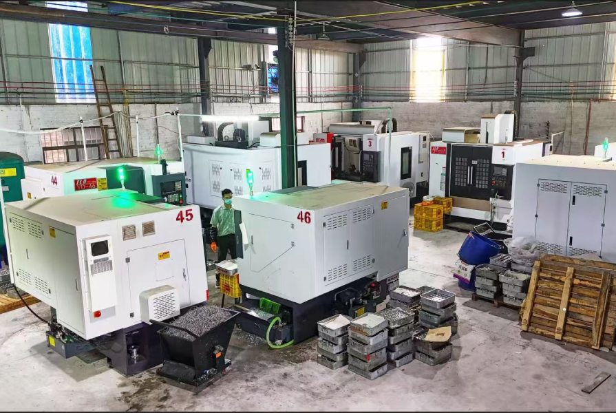 AutoGuard CNC machining production line for precision auto parts manufacturing
