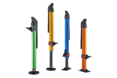 OEM hydraulic jacks in multiple custom colors and finishes